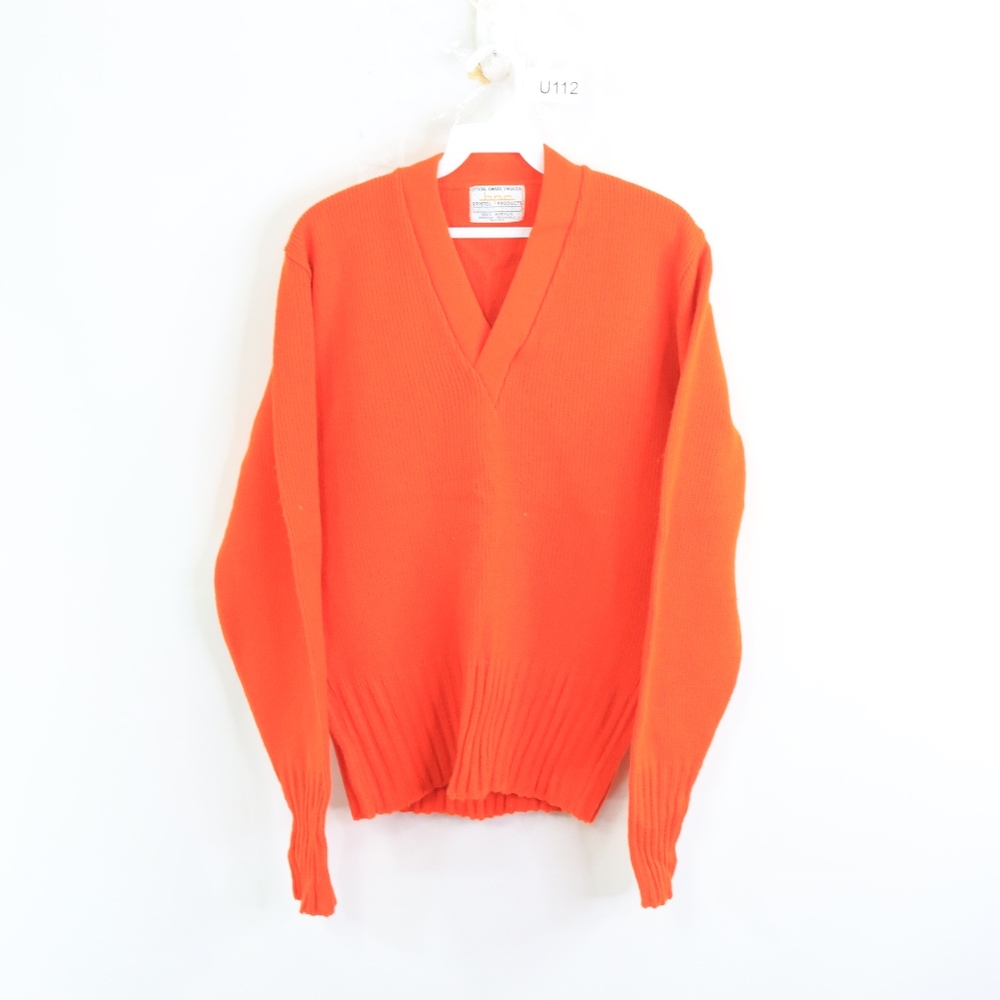 60s Bristol Products Mens Small Varsity Sweater